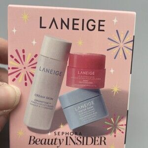 Sephora Beauty Insider Birthday LANEIGE Water Bank, Lip Sleeping Mask, Toner NIB